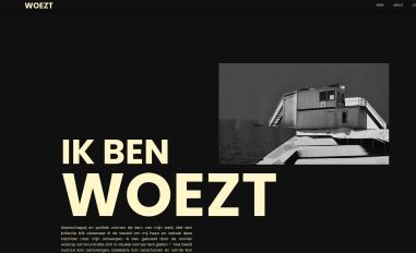 Schermafbeelding van woezt.nl
