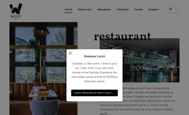 Schermafbeelding van wolfatelier.nl