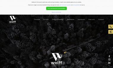 Schermafbeelding van wolff.be