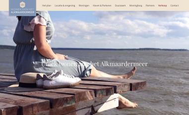 Schermafbeelding van wonenaanhetalkmaardermeer.nl