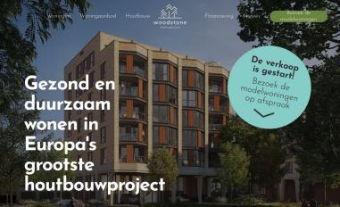 Schermafbeelding van woneninwoodstone.nl