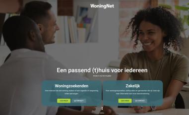 Schermafbeelding van woningnet.nl