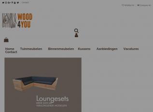 Schermafbeelding van wood4you.eu