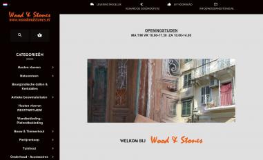 Schermafbeelding van woodandstones.nl