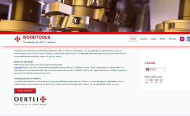 Schermafbeelding van woodtools.nl