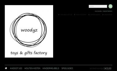 Schermafbeelding van woodyz.nl