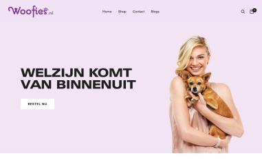 Schermafbeelding van woofies.nl