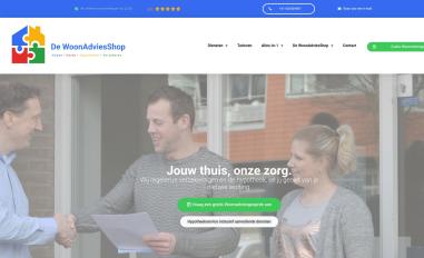 Schermafbeelding van woonadviesshop.nl