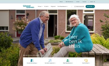 Schermafbeelding van woonstichtinggendt.nl