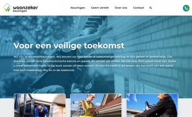 Schermafbeelding van woonzekerkeuringen.nl