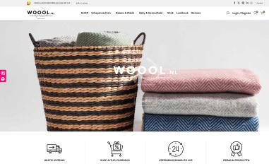 Schermafbeelding van woool.nl