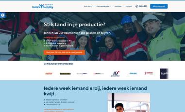 Schermafbeelding van work-supply.nl