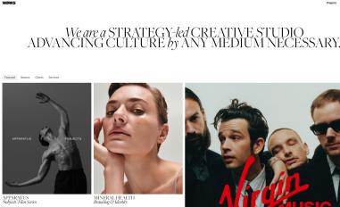 Schermafbeelding van works.studio