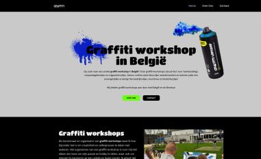 Schermafbeelding van workshops-graffiti.be