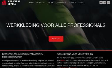 Schermafbeelding van workwearsupply.nl