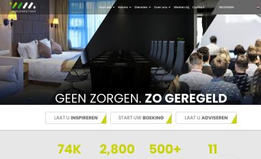 Schermafbeelding van worldmeetings.com