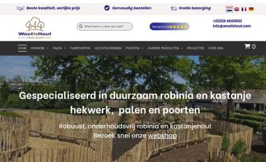 Schermafbeelding van woutishout.com