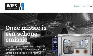 Schermafbeelding van wrs-holland.nl