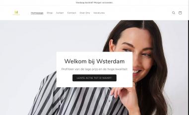 Schermafbeelding van wsterdam.nl