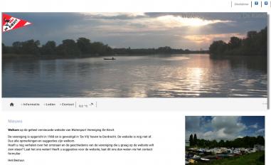 Schermafbeelding van wsvdekievit.nl