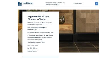 Schermafbeelding van wvanelderen.nl