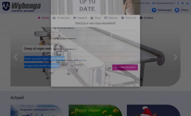 Schermafbeelding van wybengamachines.com
