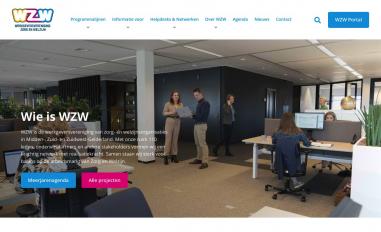 Schermafbeelding van wzw.nl