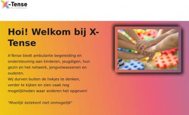 Schermafbeelding van x-tense.nl