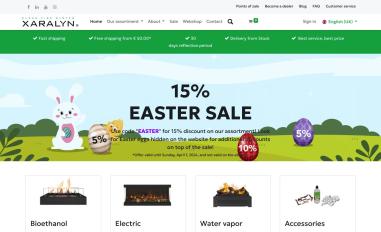 Schermafbeelding van xaralyn.com