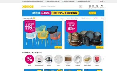 Schermafbeelding van xenos.nl