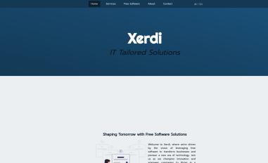 Schermafbeelding van xerdi.com