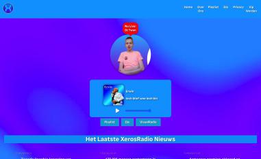 Schermafbeelding van xerosradio.pages.dev