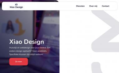 Schermafbeelding van xiaodesign.nl