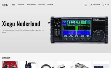 Schermafbeelding van xiegu.nl