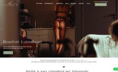 Schermafbeelding van xifotografie.nl