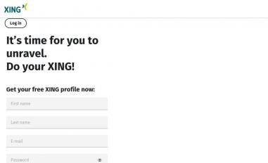 Schermafbeelding van xing.com