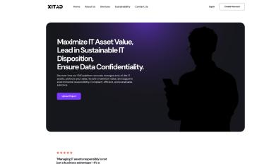 Schermafbeelding van xitad.com