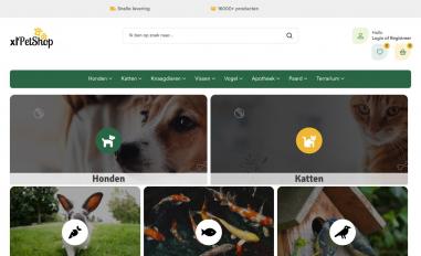 Schermafbeelding van xlpetshop.nl