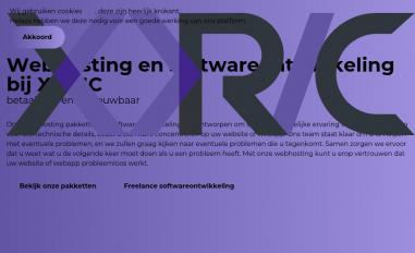Schermafbeelding van xoric.nl