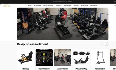 Schermafbeelding van xxlracing.nl
