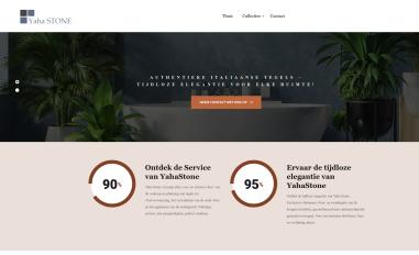 Schermafbeelding van yahastone.nl