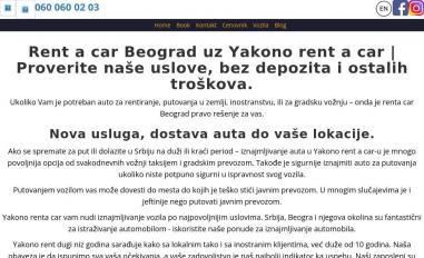 Schermafbeelding van yakonorent.com