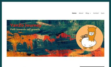Schermafbeelding van yanzojourney.com