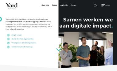 Schermafbeelding van yard.nl