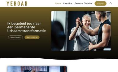 Schermafbeelding van yeboah.nl