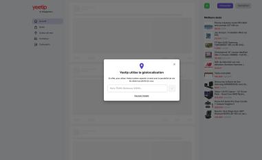 Schermafbeelding van yeetip.com