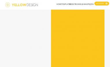 Schermafbeelding van yellowdesign.nl