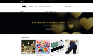 Schermafbeelding van yobiamsterdam.com