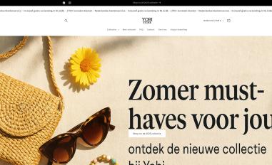 Schermafbeelding van yobistore.nl