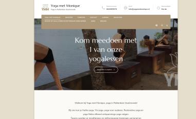 Schermafbeelding van yogametmonique.nl